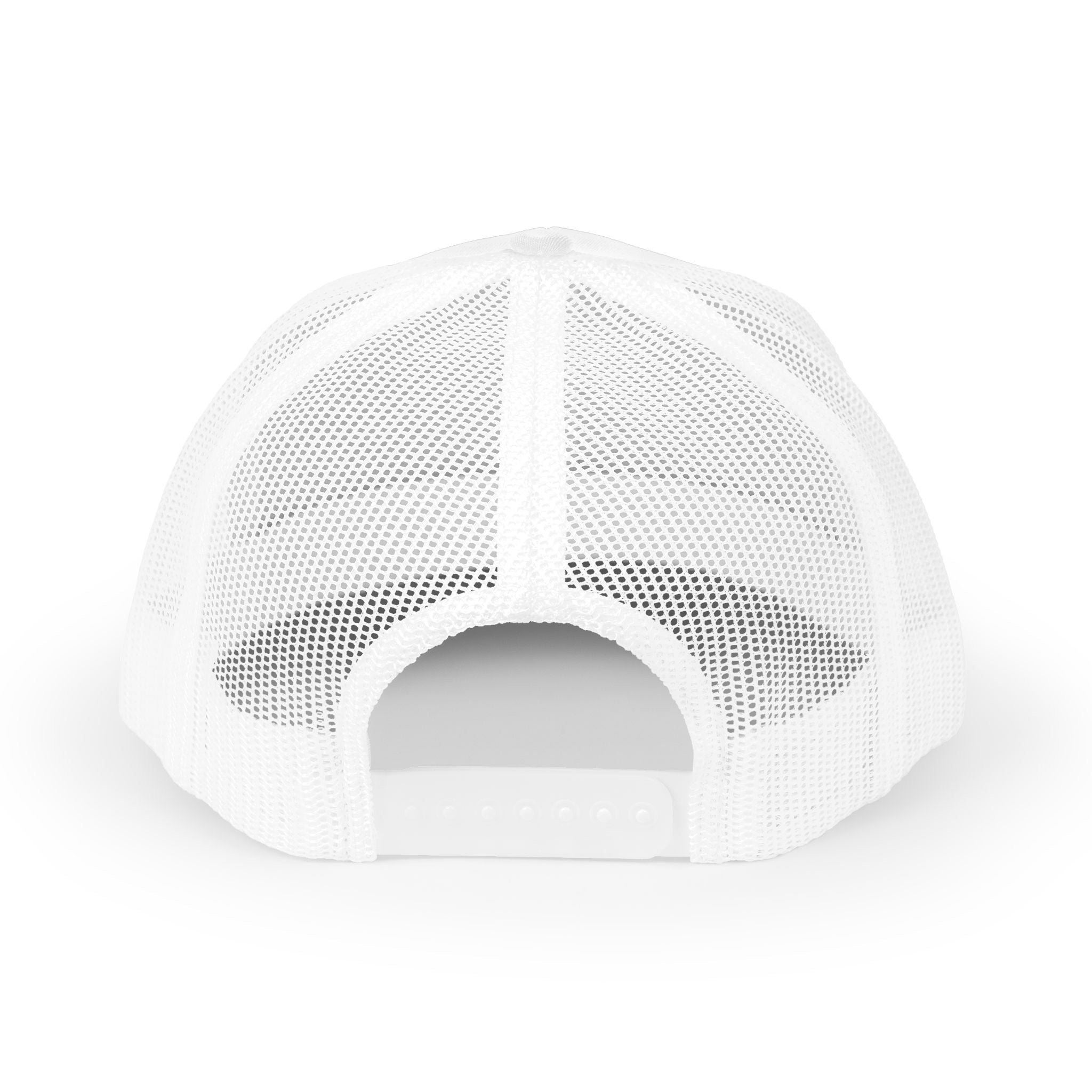 Jesus & American Flag Trucker Hat — One Nation Under God Retro Cap